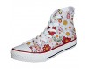 Unbekannt Sneakers American USA - Base personalisierte Schuhe (Custom Produkt) Floral Paisley