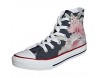 Unbekannt Sneakers Original USA personalisierte Schuhe (Custom Produkt) Blumen Rosa