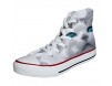 Unbekannt Sneakers Original USA personalisierte Schuhe (Custom Produkt) White cat with Blue Eyes