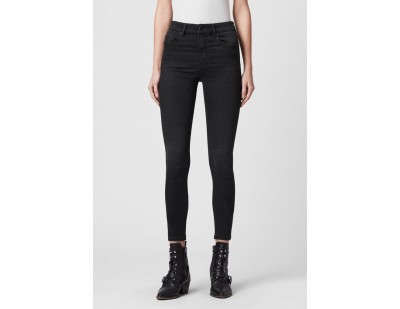 AllSaints DAX - Jeans Skinny Fit - black/schwarz