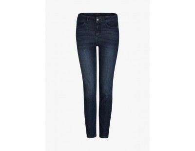comma Jeans Skinny Fit - dark blue/raw denim