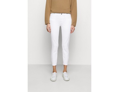 J Brand MID RISE CROP - Jeans Skinny Fit - blanc/white denim