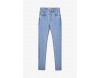 PULL&BEAR PUSH-UP - Jeans Skinny Fit - mottled blue/blau-meliert