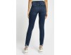 River Island BLUE MOLLY MID RISE RIPPED - Jeans Skinny Fit - blue/blau