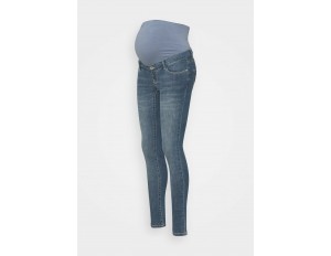 Supermom SKINNY AGED GREY - Jeans Skinny Fit - bright dark blue/blue denim