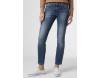 Cambio Jeans Slim Fit - light stone/blau