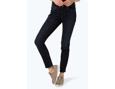 Cambio Jeans Slim Fit - medium stone/blau