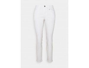 comma Jeans Slim Fit - white/weiß