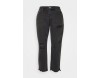 Glamorous Petite LADIES WASHED - Jeans Slim Fit - black/black denim