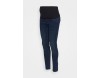 Lindex MOM DOLLY - Jeans Slim Fit - medium denim/dunkelblau
