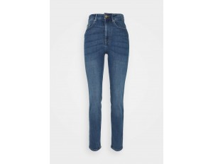 Pieces PCLILI - Jeans Slim Fit - medium blue denim/blue denim