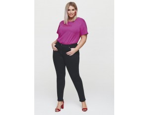 Rock Your Curves by Angelina K. Jeans Slim Fit - schwarz