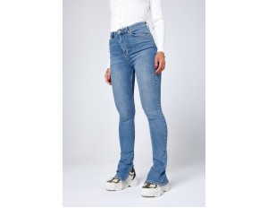 the ODENIM O-MORE  - Jeans Slim Fit - light-blue denim