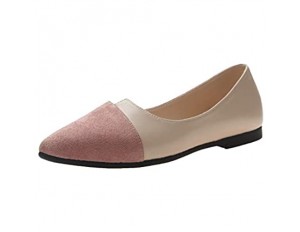 Eaylis Damen Splice Color Flats Schuhe Mode spitze Zehen Schuhe Ballerina Ballettschuhe Flat Slip On Schuhe