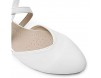 Trary Damen D\'Orsay Criss Cross Strap Ballett Flache Schuhe