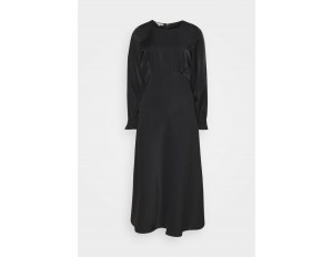 Herrlicher LOULOU DRESS SHINY MIX - Cocktailkleid/festliches Kleid - black/schwarz