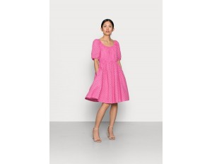 YAS Petite YASVOLANT DRESS  - Cocktailkleid/festliches Kleid - azalea pink/pink