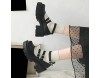 Etebella Damen Plateau Blockabsatz Gothic Pumps mit Riemchen Mary Jane Lolita Cosplay Schnallen Schuhe