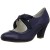 Pin up Couture WIGGLE-32 Navy Blue Faux Leather UK 3 (EU 36)