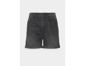 Noisy May Tall NMSMILEY  - Jeans Shorts - medium grey denim/grey denim