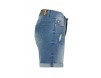 Sublevel Jeans Shorts - middle-blue/light-blue denim