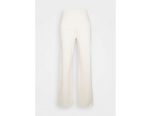 ONLY Tall ONLDREAMER FLAIR SLIT PANTS - Stoffhose - birch/offwhite