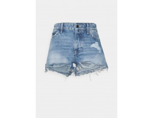Guess HOLLY ZIP SHORT - Jeans Shorts - riky/bleached denim