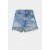Guess HOLLY ZIP SHORT - Jeans Shorts - riky/bleached denim