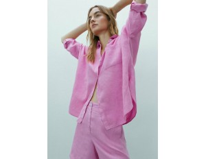 Massimo Dutti MIT  - Shorts - neon pink/neonpink