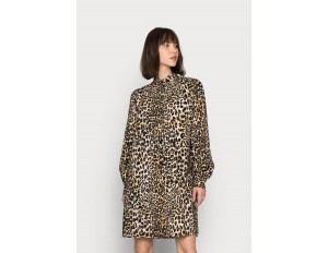 ARKET DAY DRESS - Blusenkleid - leopard/gelb