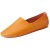 CAIFENG Freizeitfahren Müßiggänger for Männer Casual Flat Penny Schuhe Runde Zehen Weiche Mikrofaser Leder perforiertem Slip auf leichten Huns (Color : Yellow Size : 40 EU)