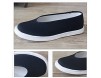 Xu-shoes Chinese Traditions Kissen Tuch-Schuhe alte Peking-Tuch Schuhe- Unisex Bequeme Herren Slippers Gelegenheitskampfsport Kung Fu Schuhe (Color : Black Size : M EUR 39)