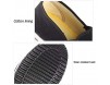 Xu-shoes Lässige Tai Chi Slipper Chinese Traditions Handgefertigte 3-lagige Baumwoll-Polyurethan-Sohlen-Stoffschuhe Martial Arts Slippers (Color : Black Size : EUR 43)