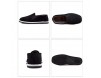 Xu-shoes Winter rutschfest Baumwollschuhe Stoffschuhe Warm halten Flaum Fahren Ausbildung Hausschuhe Tai Chi Großvater Geschenk (Color : Black Size : EUR 42)