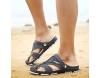 Keepbest Paar x Sandalen Herren Outdoor Sandalen Atmungsaktiv Sommer Strand Schuhe Anti-Rutsch Bequeme Casual Hausschuhe