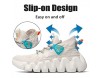 XIDISO Schuhe Herren Mode Leichtgewicht Turnschuhe Atmungsaktiver Slip on Sneakers Freizeitschuhe
