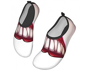 Unisex Outdoor Watschuhe Schnell Trocknend Schuhe Vampir Mund Sehr geeignet für Outdoor Aktivitäten Kajak Surfen Yoga Strand Schuhe