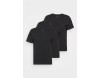 Cotton On ESSENTIAL NECK TEE 3 PACK - T-Shirt basic - black/schwarz