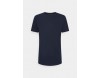 Denim Project LONGY TEE 10 PACK - T-Shirt basic - 2 white/ 2 black/ 1 dgm/ 1 lgm/ 1 navy/ 1 bordeaux/ 1 olive/ 1 light blue/weiß