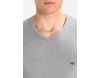 Emporio Armani V NECK 2 PACK - T-Shirt basic - black/gray/schwarz