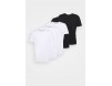 Jack & Jones JJEORGANIC BASIC TEE O-NECK 5 PACK - T-Shirt basic - black, white, green/schwarz