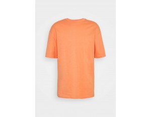 Jack & Jones JORBRINK TEE CREW NECK - T-Shirt basic - shell coral/rosa
