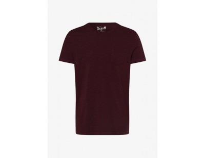Nils Sundström T-Shirt basic - bordeaux/rot