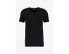 Only & Sons ONSBASIC SLIM V-NECK - T-Shirt basic - black/schwarz