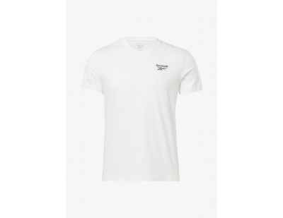 Reebok CLASSIC SMALL LOGO ELEMENTS - T-Shirt basic - white/weiß