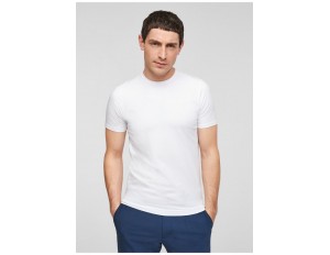 s.Oliver BLACK LABEL T-Shirt basic - white/weiß