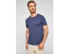 s.Oliver T-Shirt basic - blue melange/dunkelblau meliert