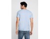 Selected Homme SLHMORGAN O-NECK TEE - T-Shirt basic - dream blue/hellblau