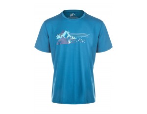 Whistler T-Shirt print - blue coral/blau