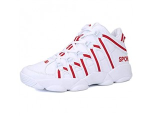 Männer Basketball Schuhe Mischfarbe Lace Up Low Top Frühling Sommer Atmungs Anti Slip Plattform Unisex Outdoor Fashion Sneakers